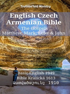 cover image of English Czech Armenian Bible--The Gospels--Matthew, Mark, Luke & John